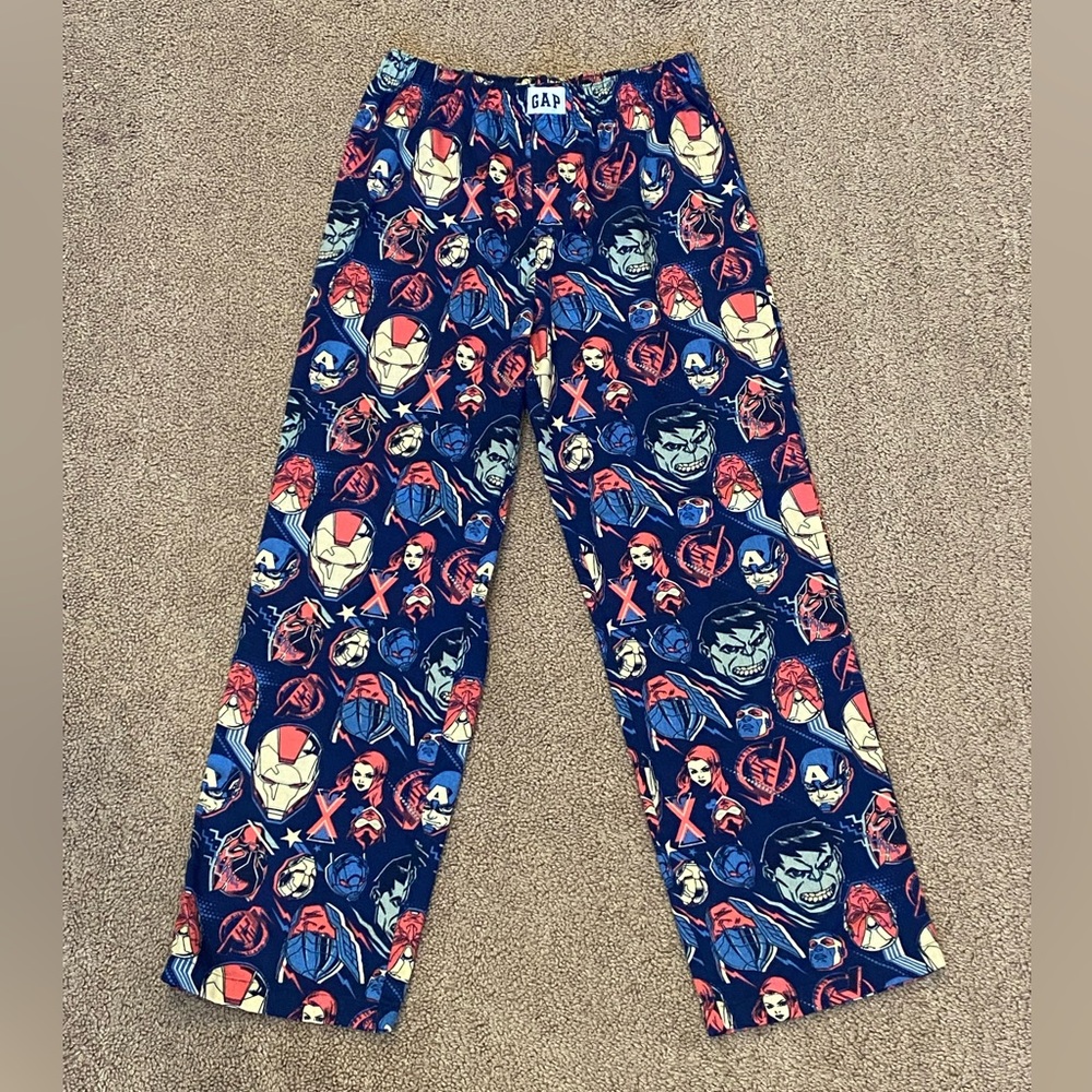 EUC GAP Kids Marvel Pajama Pants/Bottoms Boys Size 10
